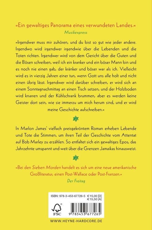 Produktbild: Eine kurze Geschichte von sieben Morden