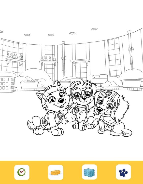 Produktbild: PAW Patrol Malbuch mit Zauberseiten