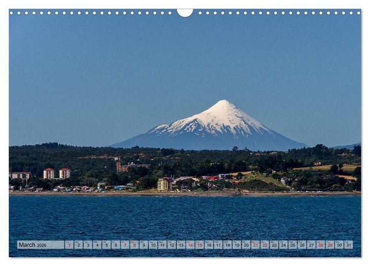 Produktbild: Southern Chile (Wall Calendar 2026 DIN A3 landscape), CALVENDO 12 Month Wall Calendar