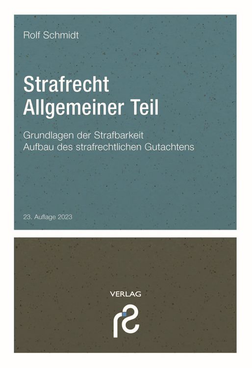 Produktbild: Strafrecht Allgemeiner Teil