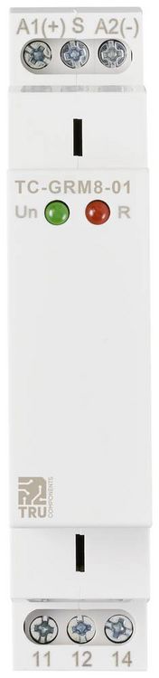 Produktbild: TRU COMPONENTS TC-GRM8-01 Schaltrelais Hutschiene 16A 1St.