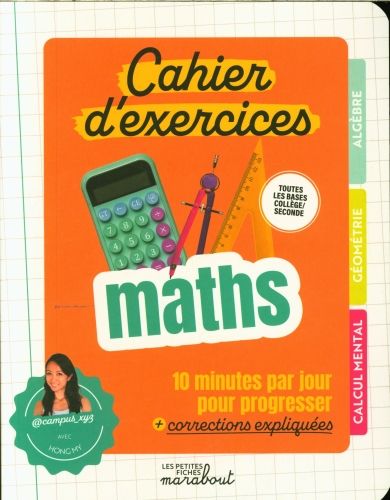 Produktbild: Maths : cahier d'exercices : toutes les bases coll&egrave;ge / seconde