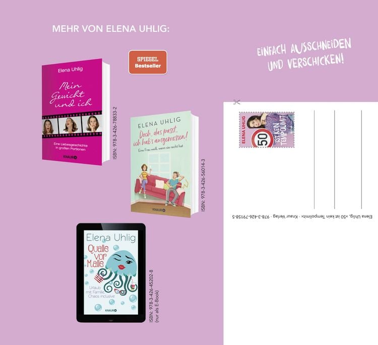 Produktbild: 50 ist kein Tempolimit