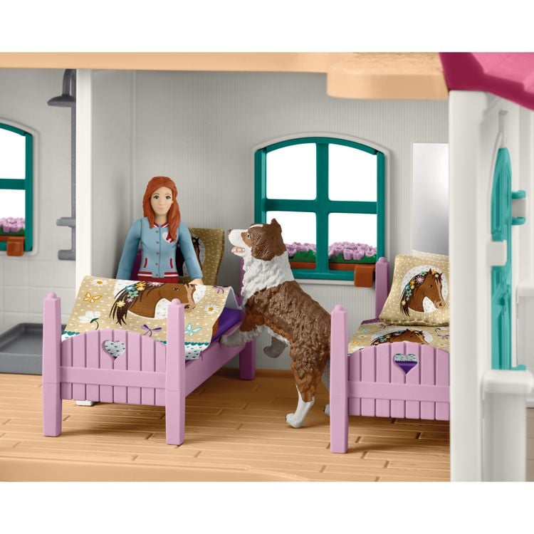 Produktbild: schleich&reg; 42706 Lakeside Wohnhaus mit Stall, 179 Teile
