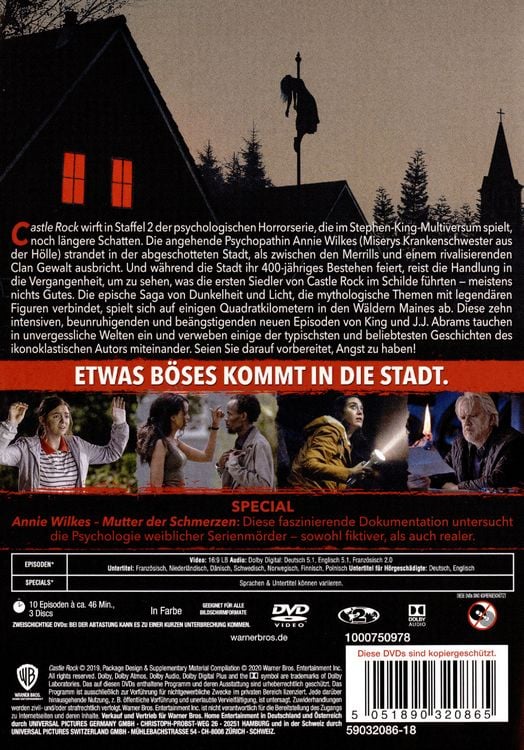 Produktbild: Castle Rock - Staffel 2 [3 DVDs]