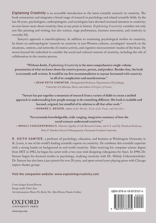 Produktbild: Explaining Creativity