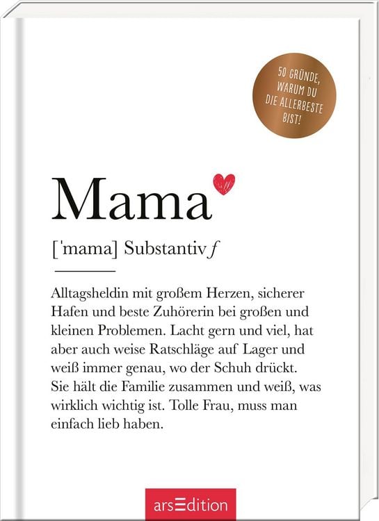 Produktbild: Mama (Substantiv, f)