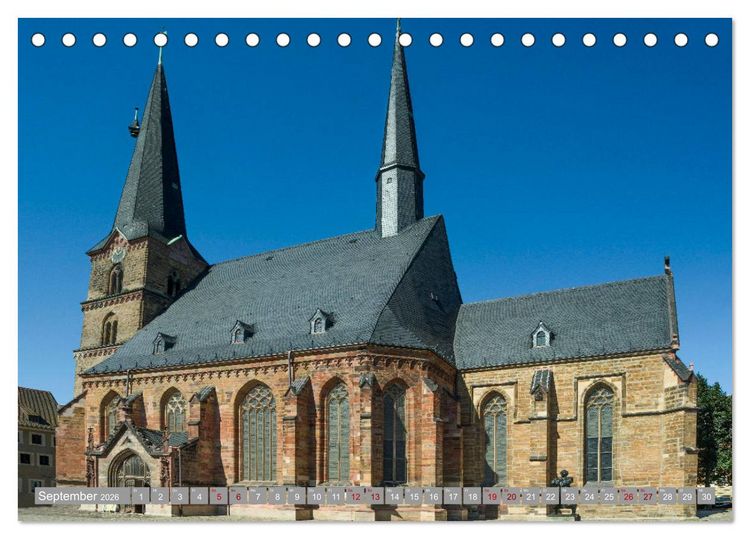 Produktbild: Zwickau und das Tal der Mulde (Tischkalender 2026 DIN A5 quer), CALVENDO Monatskalender