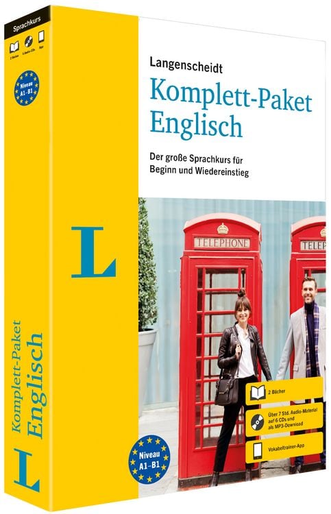 Produktbild: Langenscheidt Komplett-Paket Englisch