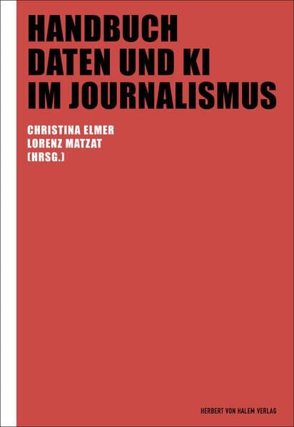 Produktbild: Handbuch Daten und KI im Journalismus