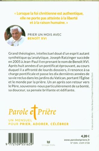 Produktbild: Parole et pri&egrave;re: No 163