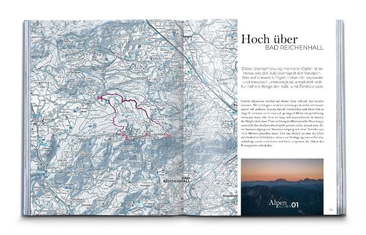 Produktbild: Alpengl&uuml;hen - 30 Wandertouren durch leuchtende Alpenlandschaften