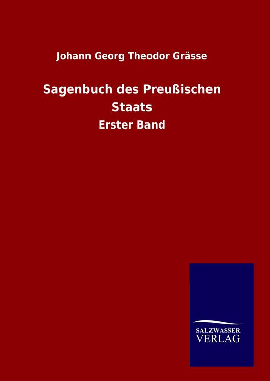 Produktbild: Sagenbuch des Preu&szlig;ischen Staats