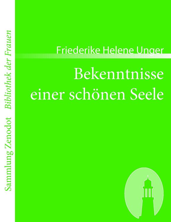Produktbild: Bekenntnisse einer sch&ouml;nen Seele
