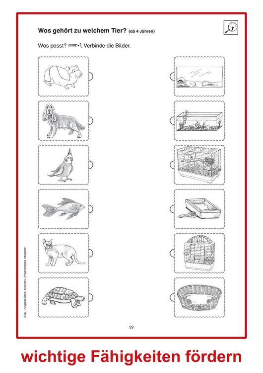 Produktbild: Kita aktiv Projektmappe Haustiere