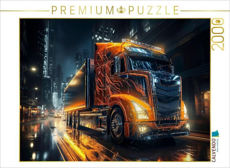 Produktbild: CALVENDO Puzzle Trucks | 2000 Teile Lege-Gr&ouml;&szlig;e 90x67cm Foto-Puzzle f&uuml;r gl&uuml;ckliche Stunden