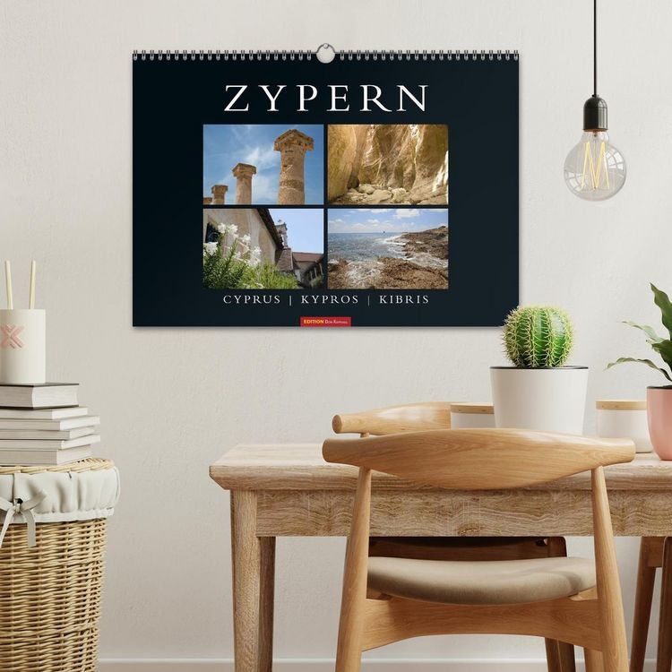 Produktbild: Zypern &ndash; Cyprus &ndash; Kypros (Wandkalender 2026 DIN A3 quer), CALVENDO Monatskalender