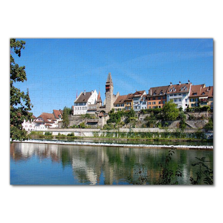 Produktbild: Lais Puzzle Bremgarten Schweiz 500 Teile