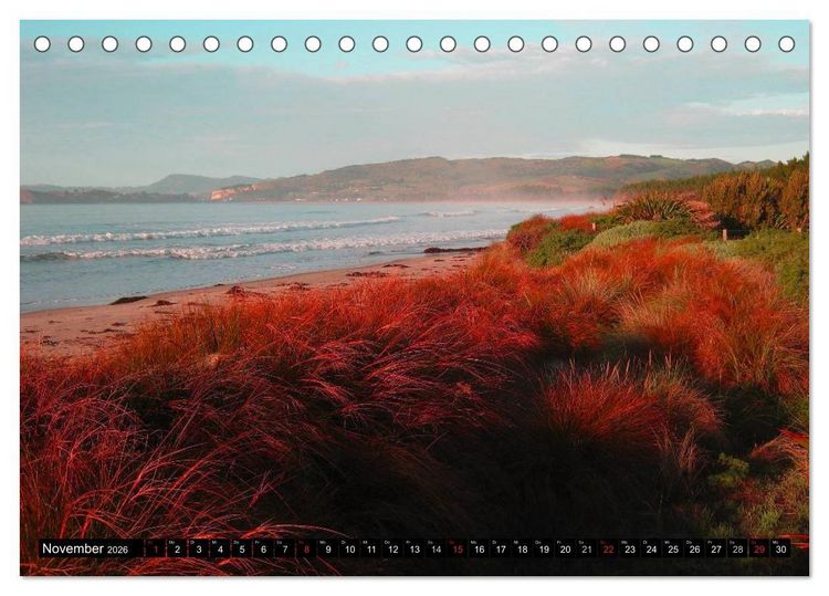 Produktbild: Neuseeland &bull; Impressionen (Tischkalender 2026 DIN A5 quer), CALVENDO Monatskalender