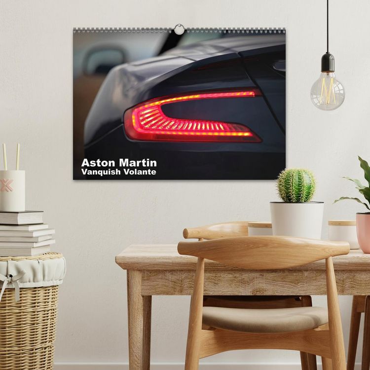Produktbild: Aston Martin Vanquish Volante (Wandkalender 2026 DIN A3 quer), CALVENDO Monatskalender