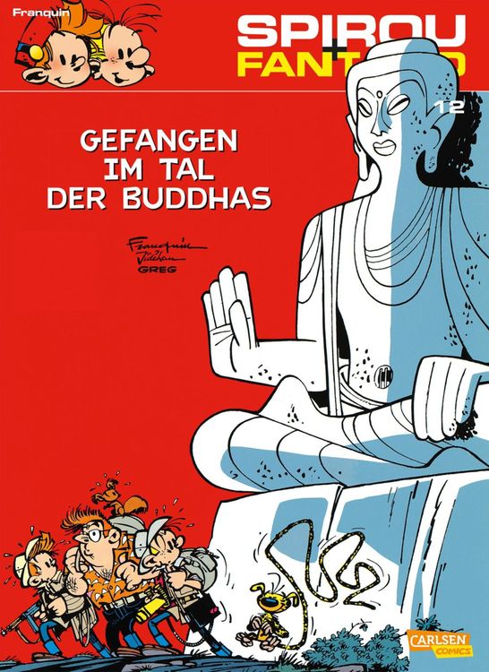 Produktbild: Spirou und Fantasio 12: Gefangen im Tal der Buddhas