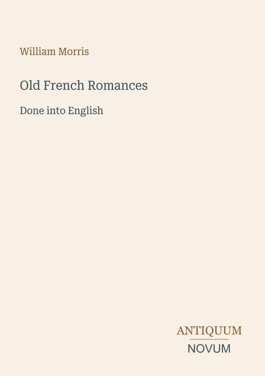 Produktbild: Old French Romances
