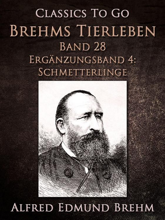 Produktbild: Brehms Tierleben. Band 28. Erg&auml;nzungsband 4: Schmetterlinge