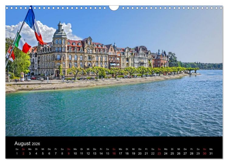 Produktbild: Konstanz Architektur (Wandkalender 2026 DIN A3 quer), CALVENDO Monatskalender