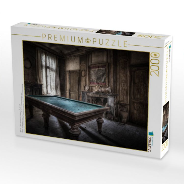 Produktbild: "Billard" - altes, verlassenes Chateau in Frankreich (Puzzle)