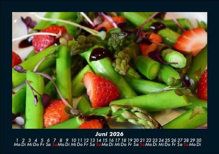 Produktbild: Obstkalender 2026 Fotokalender DIN A5