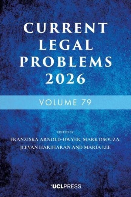 Produktbild: Current Legal Problems 2026