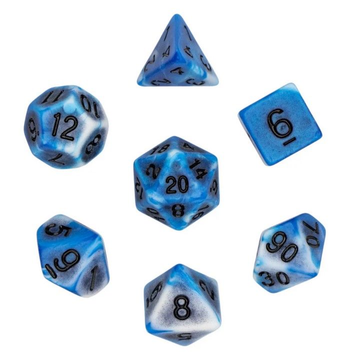 Produktbild: Pegasus DIC18003 - W&uuml;rfelset Ancient: Blue Rock (7)