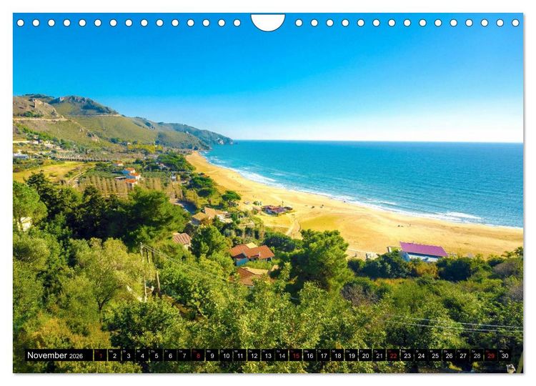 Produktbild: Sperlonga - Bellezza d'Italia (Wandkalender 2026 DIN A4 quer), CALVENDO Monatskalender
