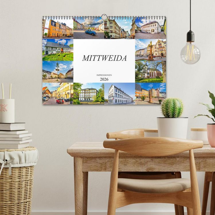 Produktbild: Mittweida Impressionen (Wandkalender 2026 DIN A3 quer), CALVENDO Monatskalender
