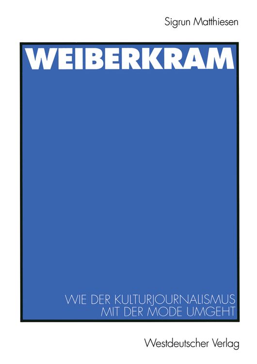 Produktbild: Weiberkram