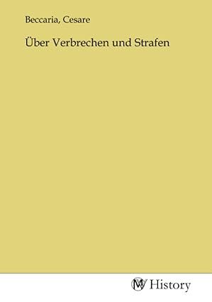 Produktbild: &Uuml;ber Verbrechen und Strafen
