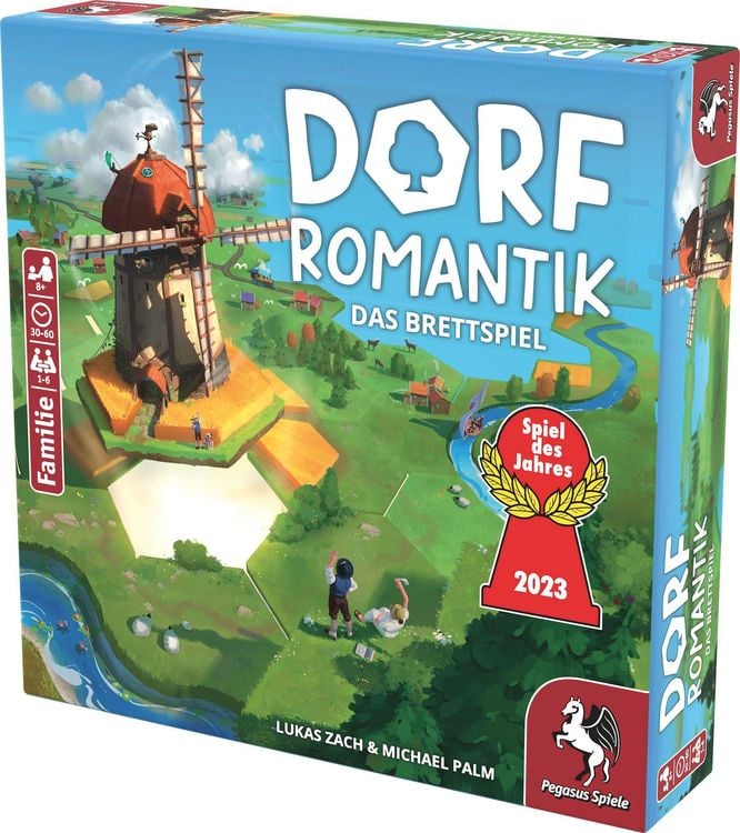 Produktbild: Pegasus - Dorfromantik - Das Brettspiel