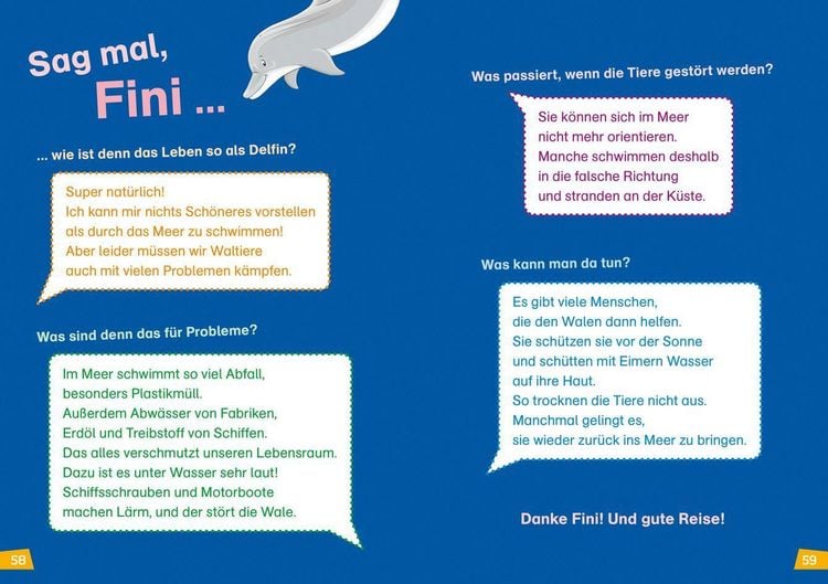 Produktbild: WAS IST WAS Erstes Lesen Band 1. Wale und Delfine