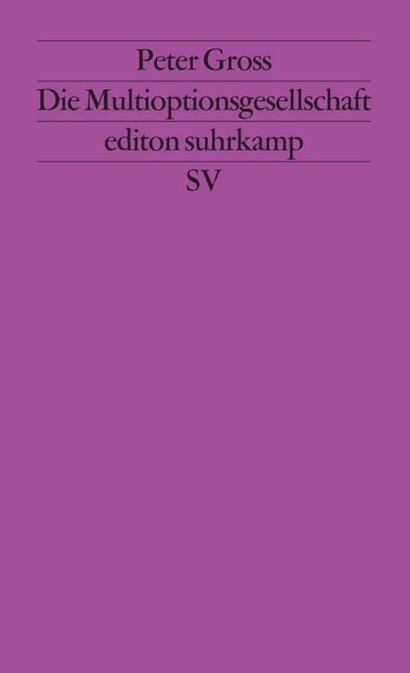 Produktbild: Die Multioptionsgesellschaft