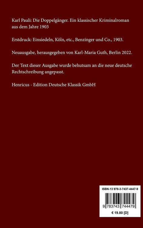 Produktbild: Die Doppelg&auml;nger