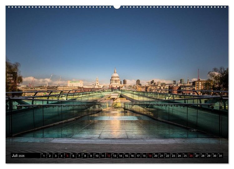 Produktbild: Wundervolles London (Wandkalender 2026 DIN A2 quer), CALVENDO Monatskalender