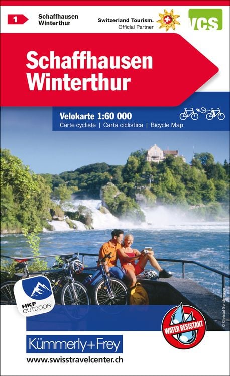 Bild vom Artikel KuF Schweiz Radkarte 1 Schaffhausen-Winterthur vom Autor 