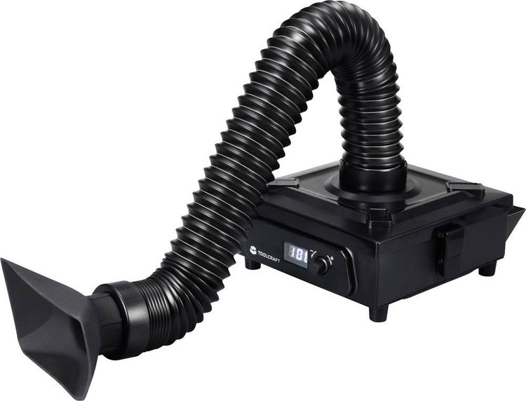 Produktbild: TOOLCRAFT FE-300 L&ouml;trauchabsaugung mit Absaugschlauch 230 V/AC 15W 17.2 m&sup3;/h