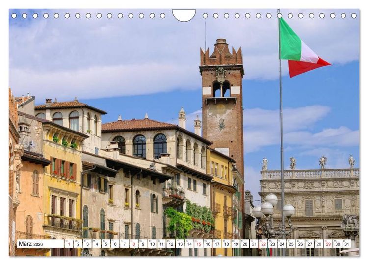 Produktbild: Venetien (Wandkalender 2026 DIN A4 quer), CALVENDO Monatskalender