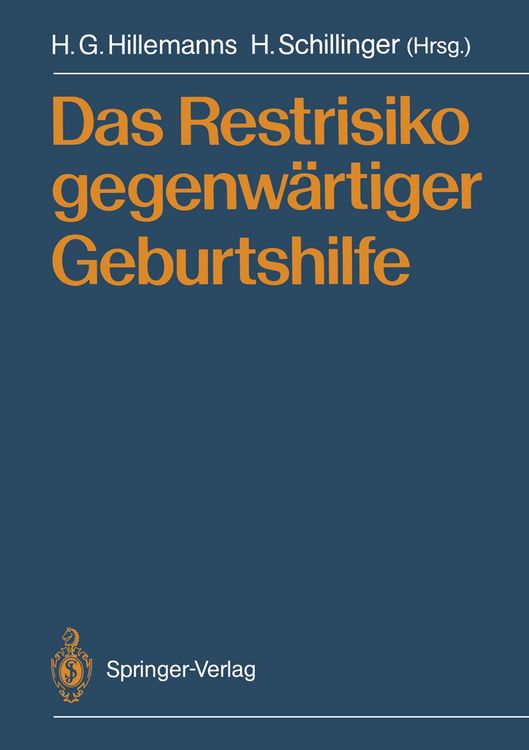 Produktbild: Das Restrisiko gegenw&auml;rtiger Geburtshilfe