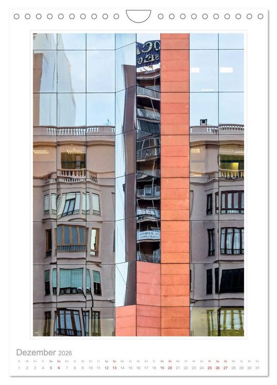 Produktbild: Spiegelungen in der Architektur (Wandkalender 2026 DIN A4 hoch), CALVENDO Monatskalender