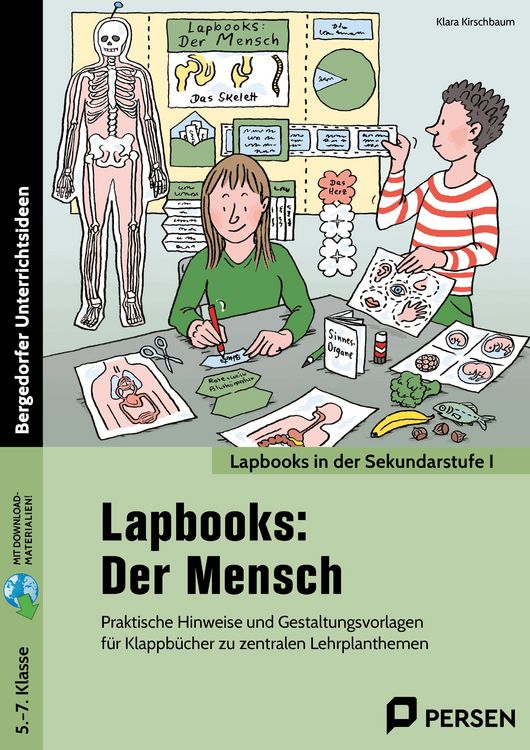 Produktbild: Lapbooks: Der Mensch