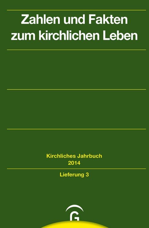 Produktbild: Kirchliches Jahrbuch f&uuml;r die Evangelische Kirche in Deutschland / Zahlen und Fakten zum kirchlichen Leben