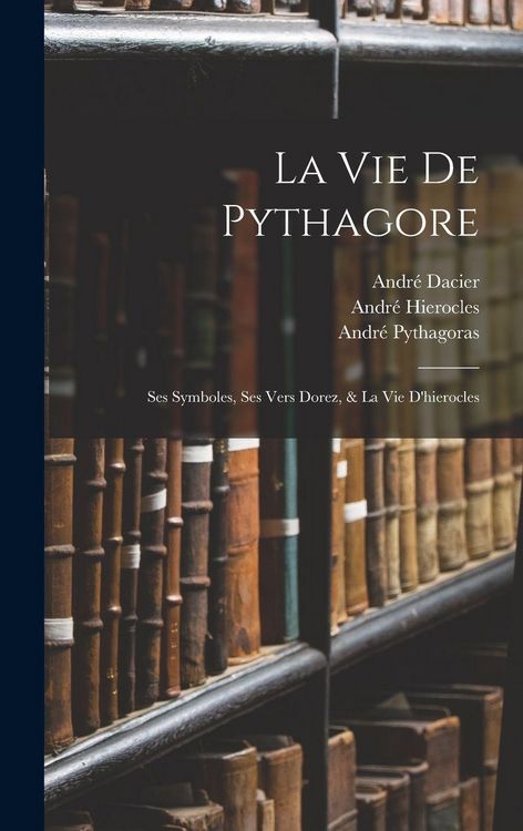 Produktbild: La Vie De Pythagore
