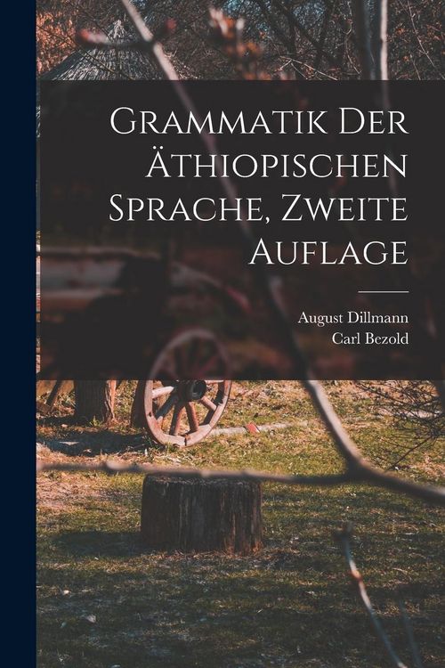 Produktbild: Grammatik der &auml;thiopischen Sprache, zweite Auflage
